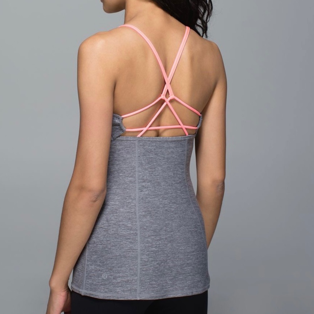 LULULEMON YOGA TANK / STRAPPY OPEN BACK LULU TANK